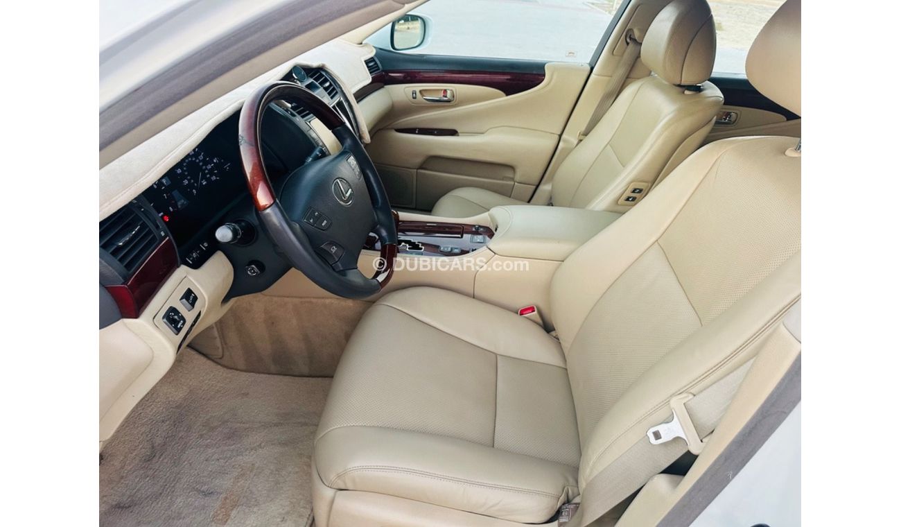 لكزس LS 460 MODEL 2007 car perfect condition inside and outside full option