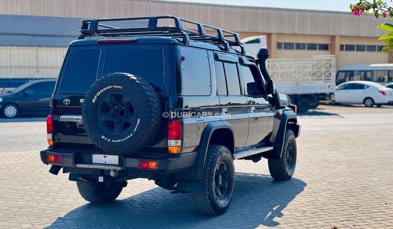 Toyota Land Cruiser Hard Top MODIFIED TO 2024 MODEL | RHD | 4.5L MANUAL TRANSMISSION | 2012 | DIESEL ENGINE | PREMIUM ROOF RACK |