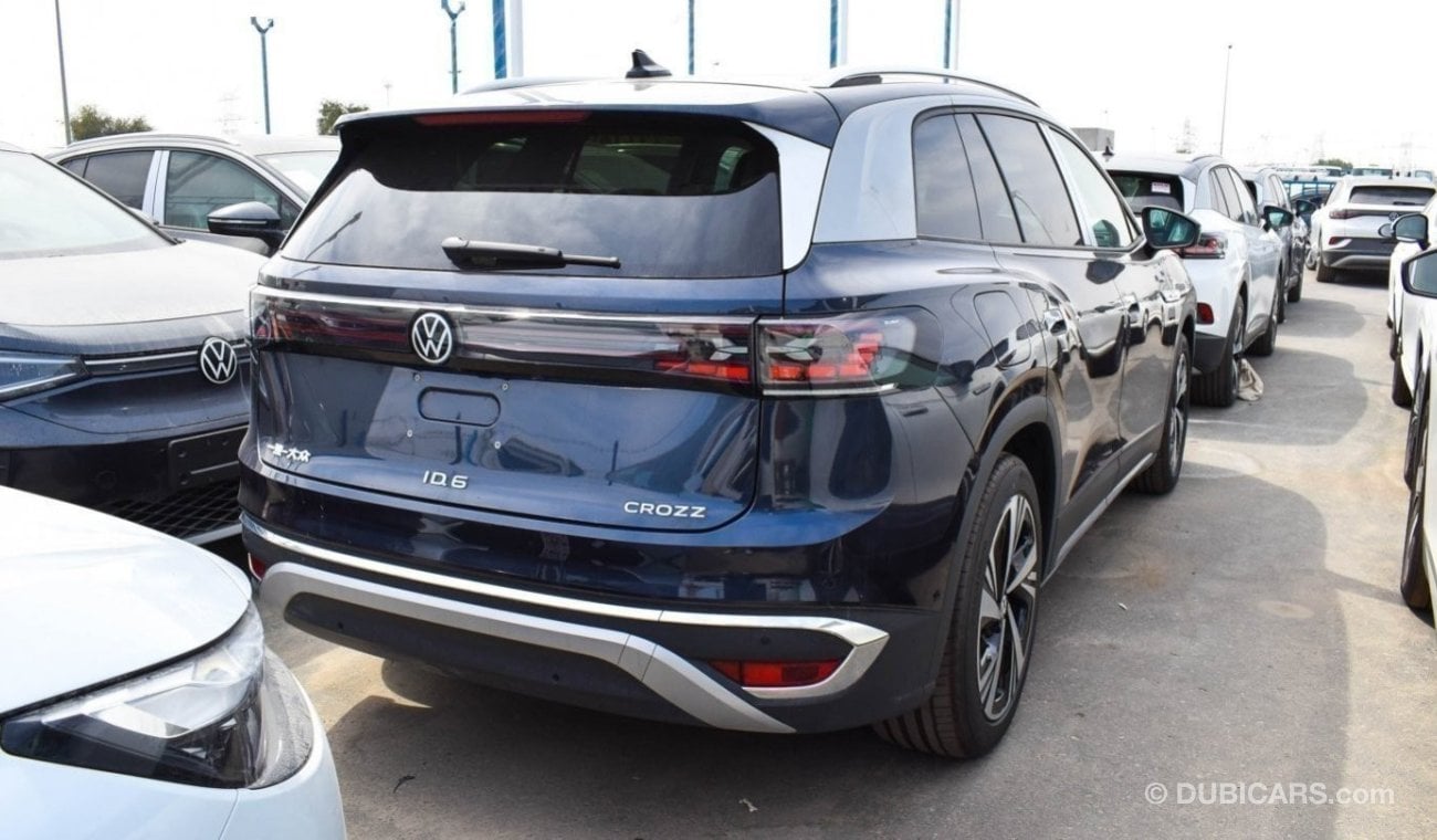 Volkswagen ID.6 ID.6 PRO, BLUE ,  With HUD. ID. 6 PRO CROZZ - Panoramic Roof || RWD, SUV, 5 Doors, 360 Camera, Radar