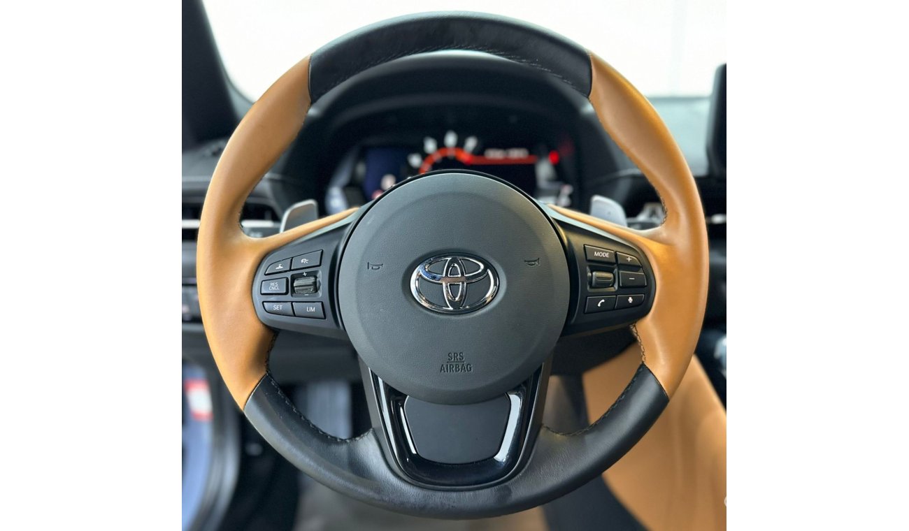 Toyota Supra 2023 Toyota Supra, May 2026 Agency Warranty + Service Contract, Full Agency Service History, GCC