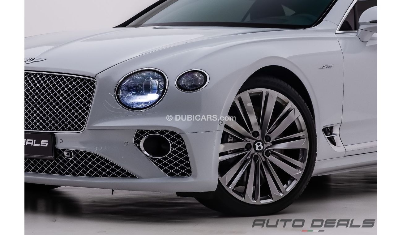 Bentley Continental GT 6.0L W12 (626 HP) Speed W12 | GCC | Warranty Available | Low Mileage | 6.0L W12