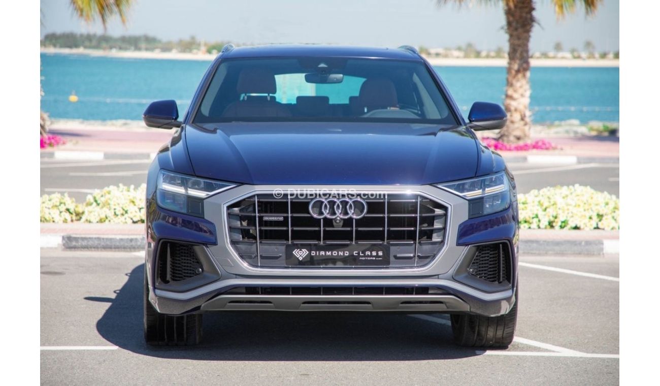 Audi Q8 55 TFSI quattro S-Line AUDI Q8 55 TFSI Quattro  S Line-Full Option  2019 GCC Under Warranty