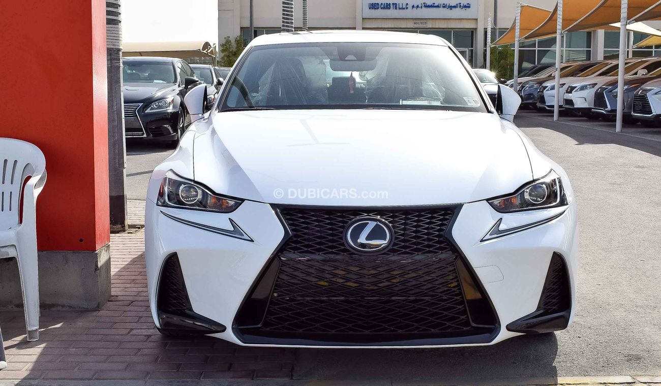 Used Lexus IS300 F Sport USA 2017 for sale in Dubai - 207982