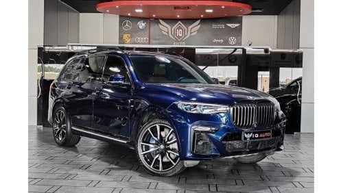 BMW X7 40i M Sport Premium AED 3,500 P.M | 2021 BMW X7 M-SPORT XDRIVE 40i 3.0L | 7 SEATS | GCC | UNDER AGMC