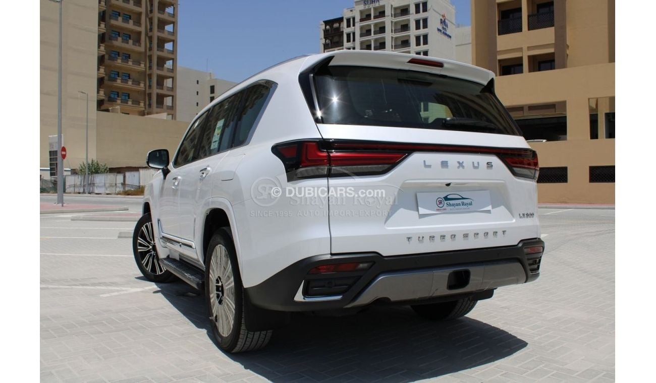 لكزس LX 600 NEW LHD 3.5L PETROL V6 TT TURBO SPORT 7S 25-ML AT 2024MY