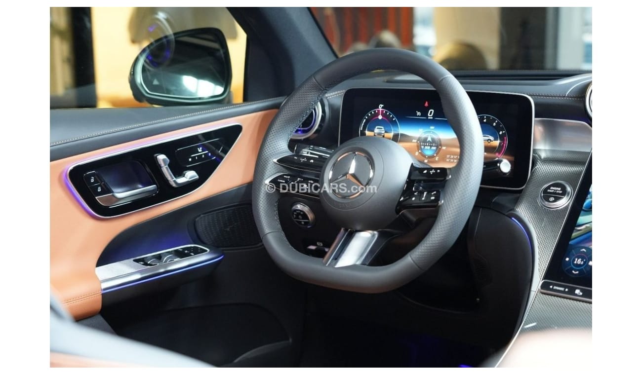 مرسيدس بنز GLC 200 Mercedes-Benz GLC 200 Coupe | 2024 GCC 0km | Agency Warranty | Burmester | Panoramic | 360 View