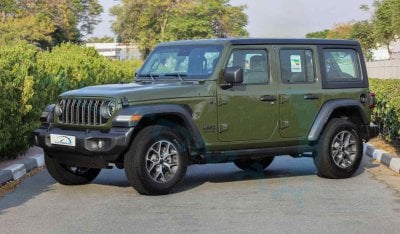 Jeep Wrangler (НА ЭКСПОРТ , For Export) Unlimited Sport S I4 2.0L Turbo , 2024 GCC , 0Km