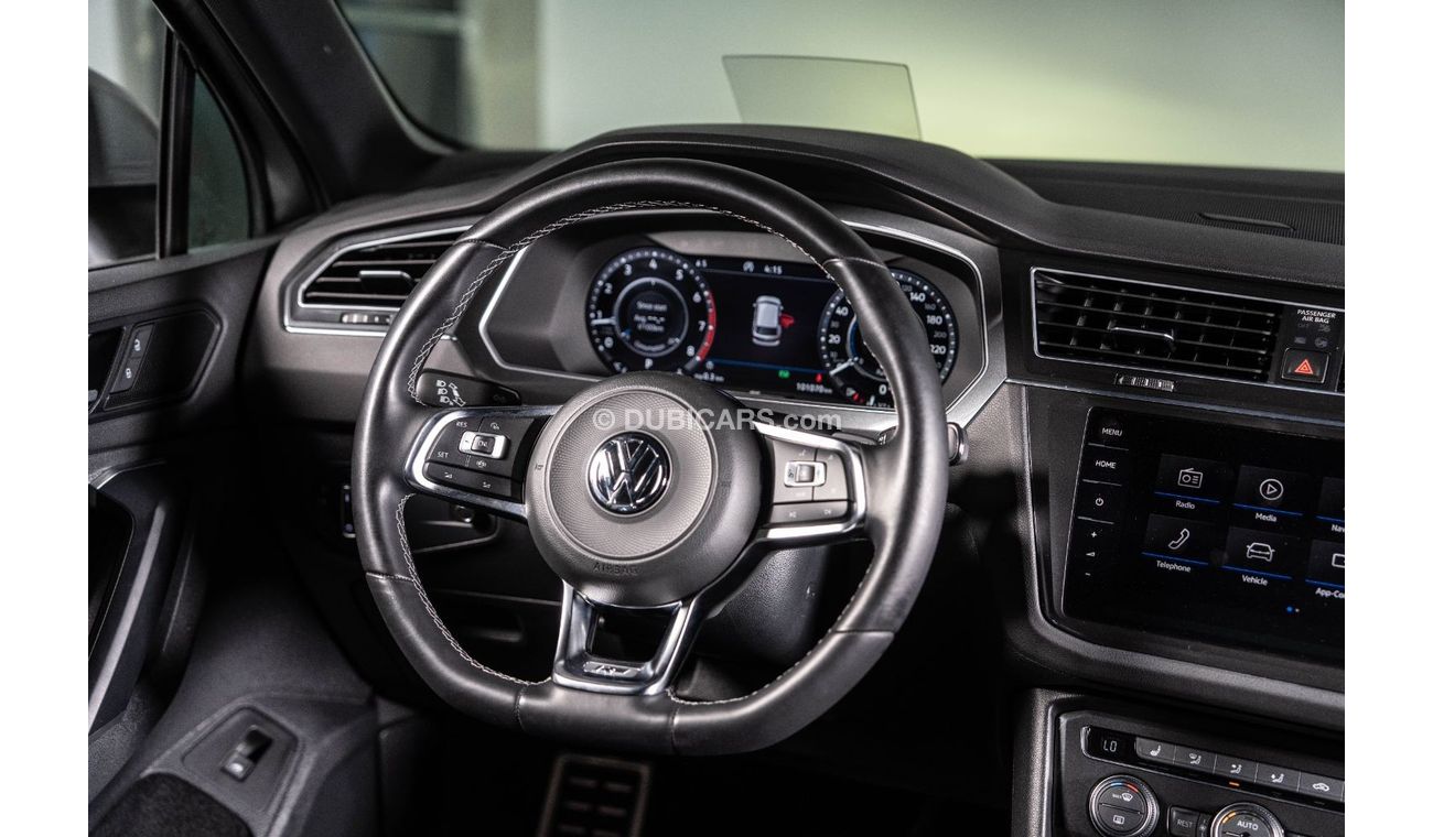 فولكس واجن تيجوان R-Line 2.0L 2019-VOLKS WAGEN TIGUAN R-LINE 4MOTION-GCC-SERVICE HISTORY-1 YEAR WARRANTY