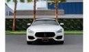 Maserati Quattroporte GTS Gransport | 5,287 P.M  | 0% Downpayment | Low Mileage