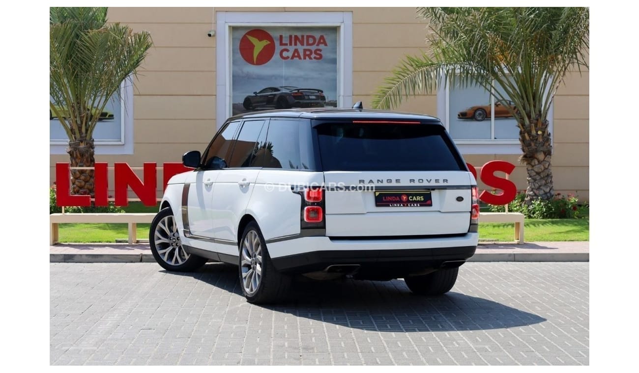 لاند روفر رينج روفر Range Rover Vogue HSE 2018 GCC under Warranty with Flexible Down-Payment/ Flood Free.