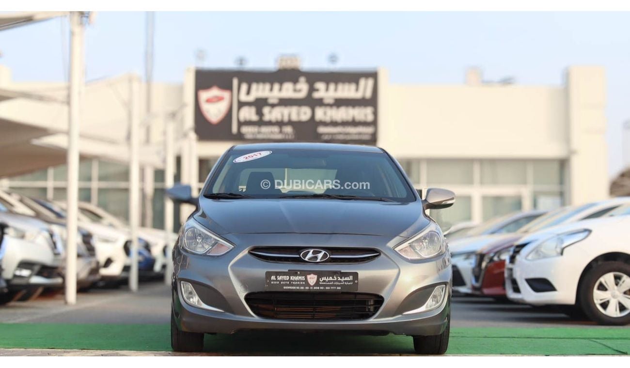 هيونداي أكسنت Base 1.6L (123 HP) Hyundai Accent 1.6L 2017 , GCC, accident-free, in excellent condition 572 p.m