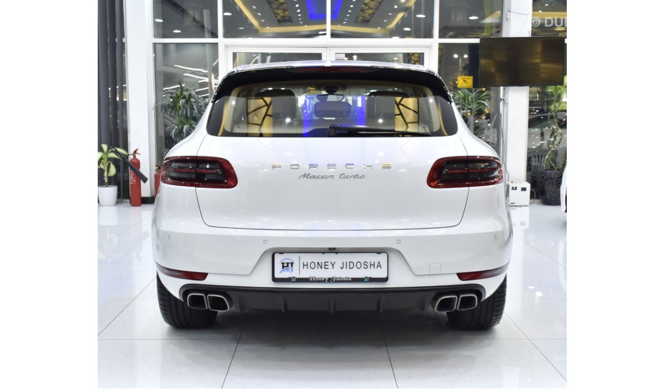 بورش ماكان T EXCELLENT DEAL for our Porsche Macan Turbo ( 2014 Model ) in White Color GCC Specs