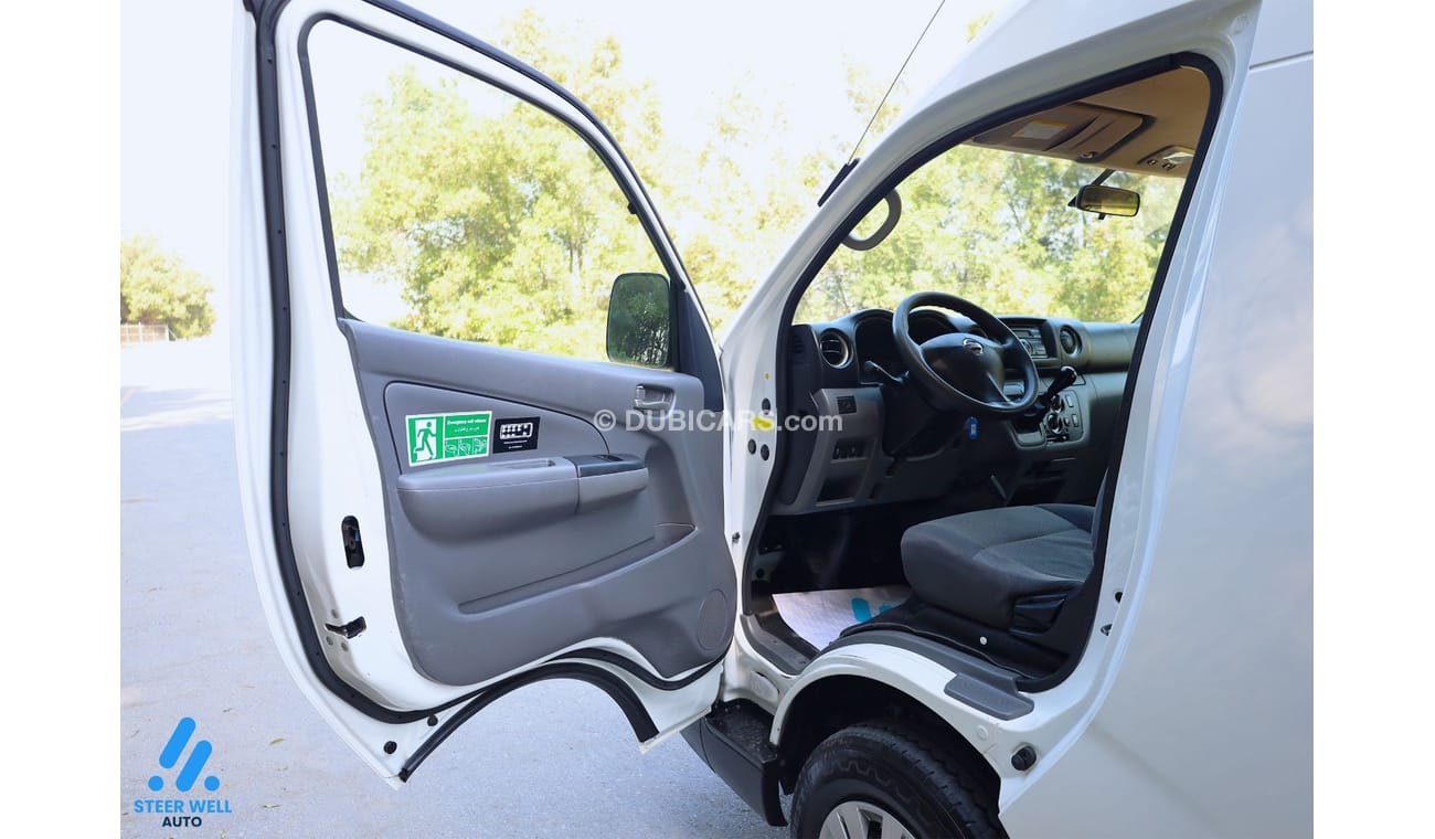 نيسان أورفان NV350 13 High Back Seats Passenger Van - 2.5L PTR MT - Ready to Drive - Book Now!