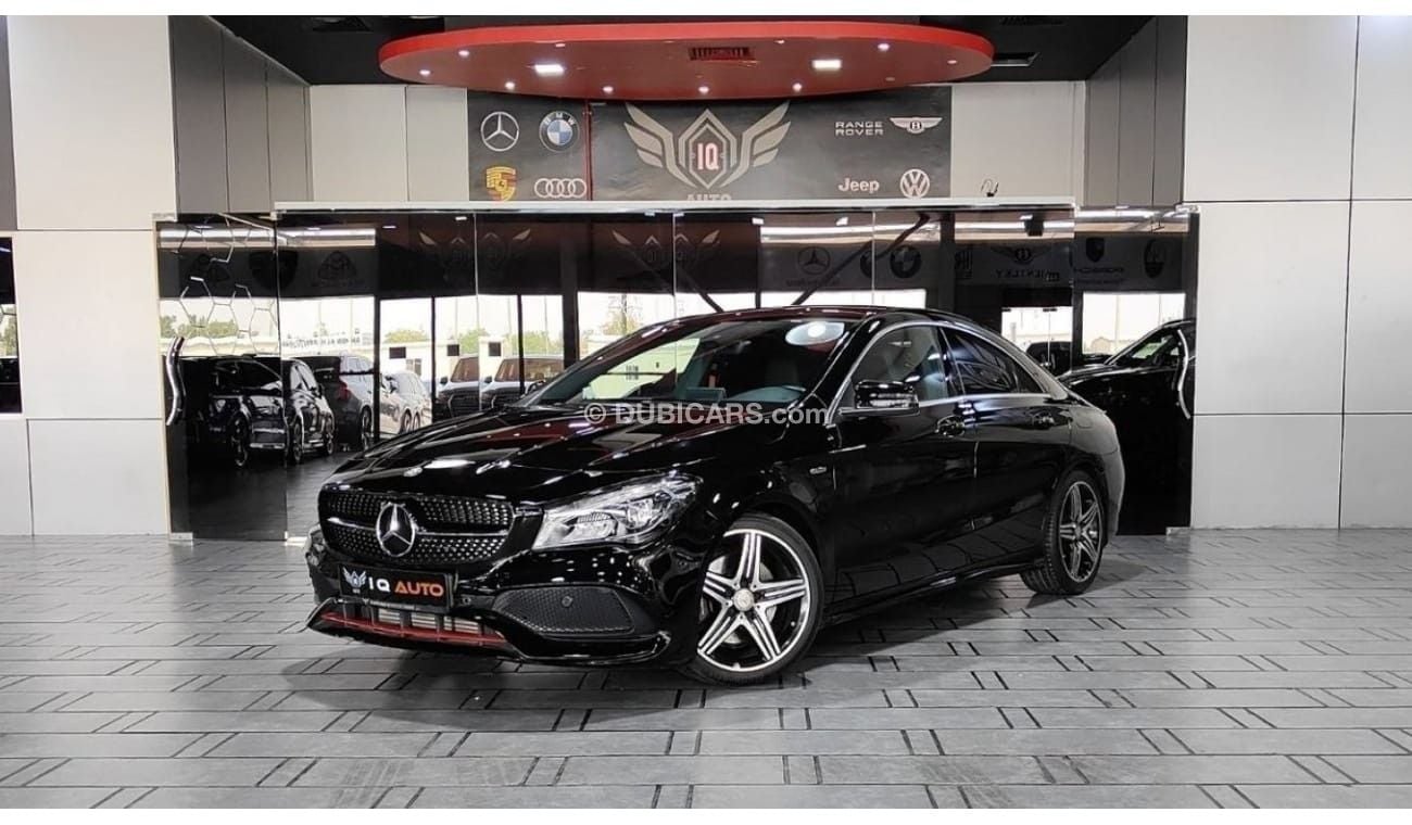 Mercedes-Benz CLA 250 AED 1,700 P.M | 2018 MERCEDES-BENZ CLA 250 4MATIC SPORT AMG KIT  2.0 | LOW KM | GCC | UNDER WARRANTY