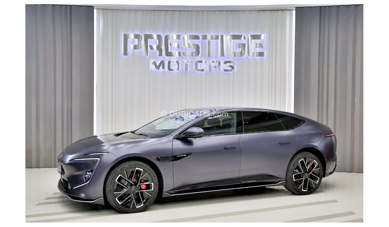 أفاتر 12 Matte Grey GT Top Version with 3 Lidar  Pure Electric Sport Hatchback 2024