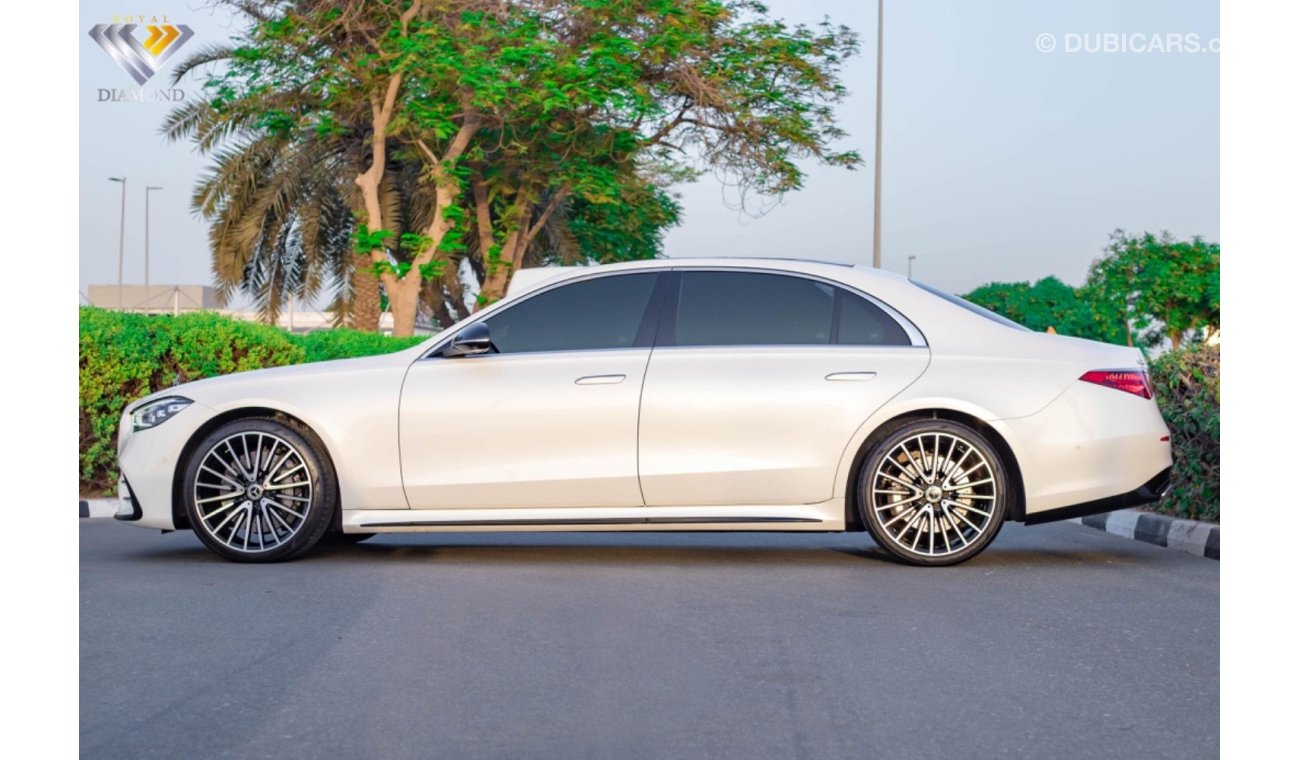 مرسيدس بنز S 500 4M Mercedes Benz S500 AMG kit GCC 2021 Under Warranty From Agency