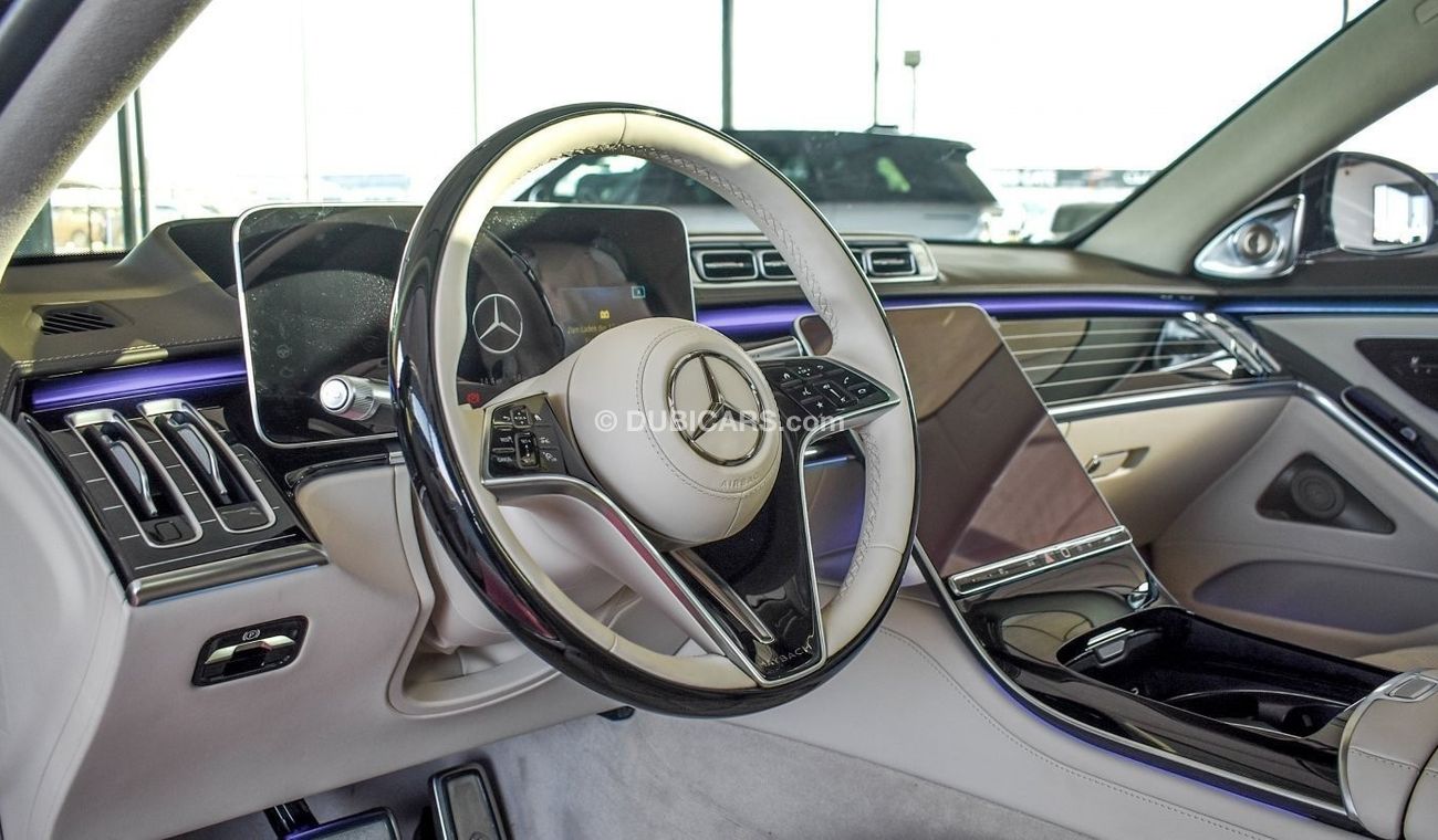 مرسيدس بنز S680 Maybach TWO TONE*FIRST CLASS FOND*4D BURMESTER*FULL OPTION