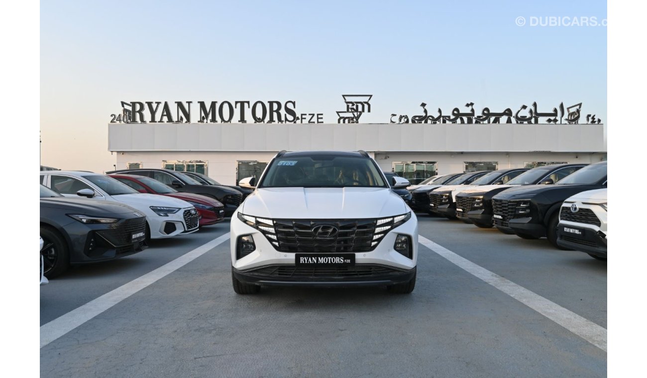 هيونداي توسون Hyundai Tucson 1.6L Turbo, Petrol, (Mid+ Option) Model 2022, Color White