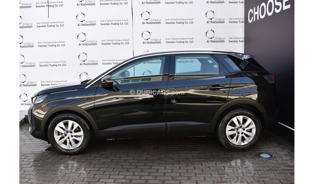 Peugeot 3008 AED 1279 PM | ACTIVE 1.6 TC AT GCC MANUFACTURER WARRANTY 2028 OR 100K KM