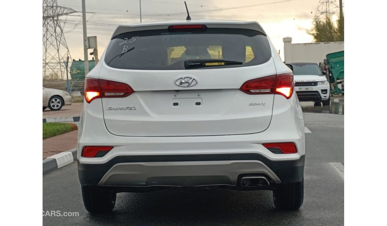 Hyundai Santa Fe Sports, 2.4L Petrol, Diamond Leather Seats / RTA Pass  (LOT # 77385)