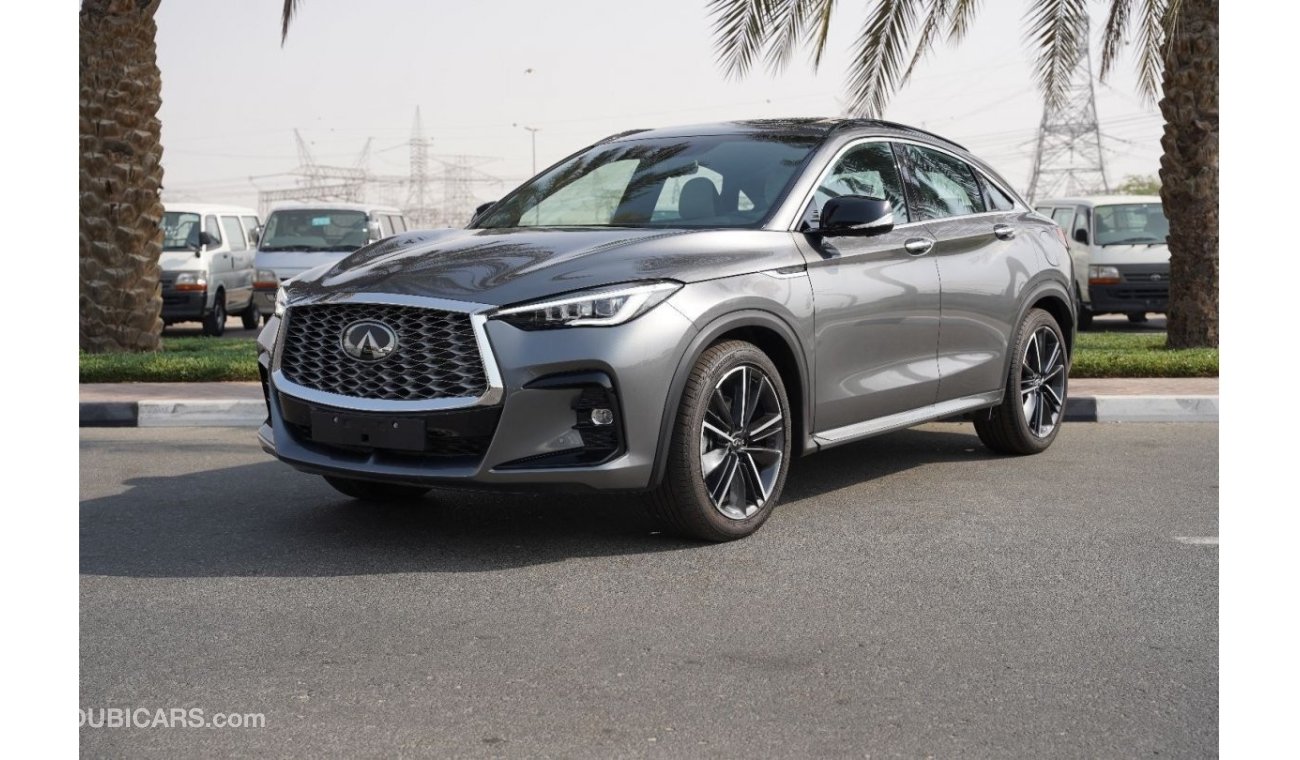 Infiniti QX55 2022 INFINITI Qx55 SUV GRAY GCC 0 Km