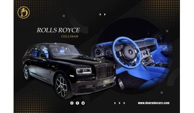 رولز رويس كولينان Black Badge Kit | Brand New | 2024 | Diamond Black | Interior Cobalto Blue