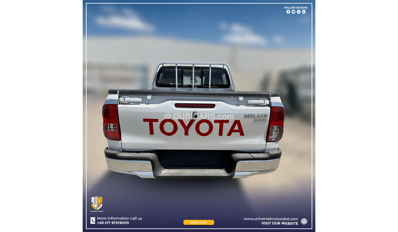 Toyota Hilux DC 2.7 5MT FULL OPTION 4X2 FOR EXPORT