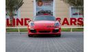 Porsche 718 Boxster Std 2.0L A/T Porsche Boxster 2015 GCC with Flexible Down-Payment.