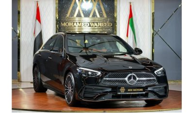 Mercedes-Benz C200 Mercedes-Benz C 200 Premium Plus | 2024 GCC 0km | AMG Package | Burmester | Rear Curtains