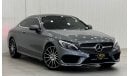 Mercedes-Benz C 300 Coupe 2017 Mercedes Benz C300 AMG Coupe, Warranty, Full Mercedes Service History, Excellent Condition, GCC