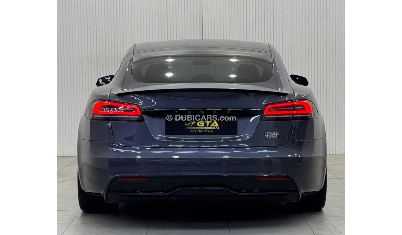 Tesla Model S Plaid 2023 Tesla Model S Plaid, 2027 Tesla Warranty, 2031 Battery + Drive Unit Warranty, Very Low Km