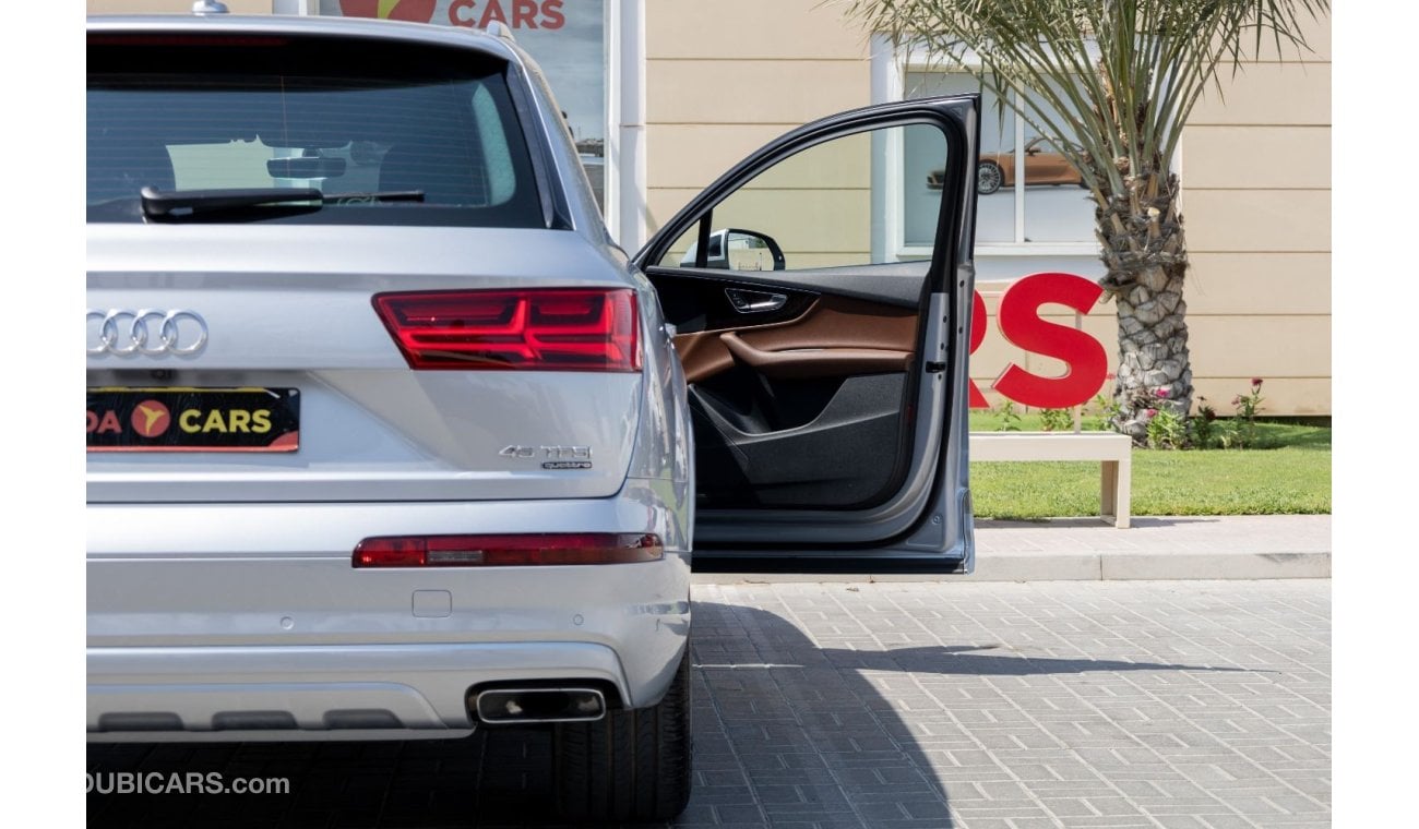 Audi Q7 45 TFSI quattro Audi Q7 45TFSI Quattro (7 SEATER) 2019 GCC under Warranty with Flexible Down-Payment