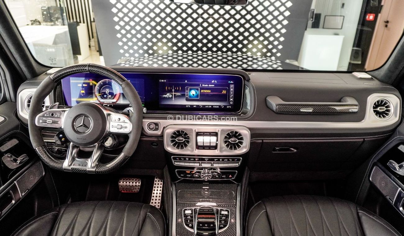 Mercedes-Benz G 63 AMG Mercedes G63 | Double Night Black | Carbon Fiber | Fully Loaded | Rear Entertainment Screens | 2024