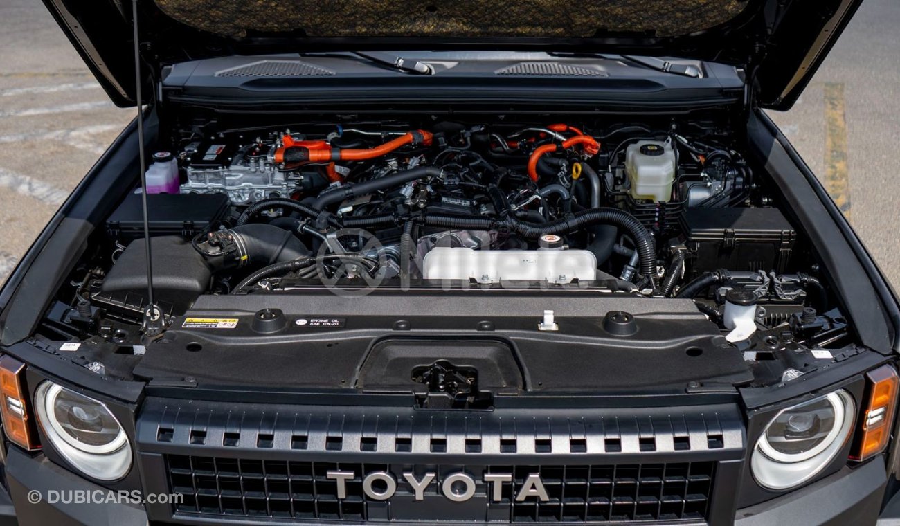 Toyota Prado 250 HYBRID 2.4L ENGINE: NEW SHAPE