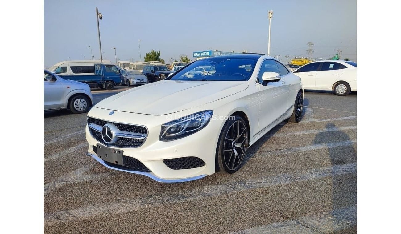 مرسيدس بنز S 550 كوبيه Mercedes-benz || s550- 4Matic || Coupe  || 2017 WHITE PETROL 85491	LHD AUTO	WDD2173851A009930