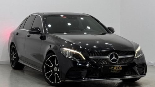 مرسيدس بنز C200 Std 2020 Mercedes Benz C200 AMG, 2027 Mercedes Warranty + Service Pack, Low Kms, GCC