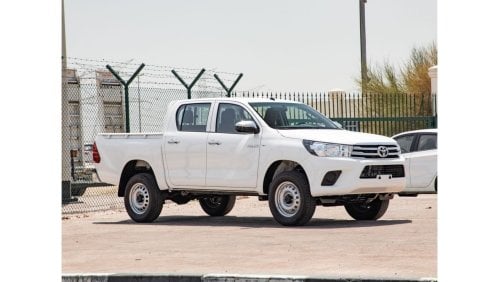 تويوتا هيلوكس DLX-E D/C 2.4L 4WD Manual Diesel. Export only