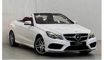 مرسيدس بنز E 250 Std 2015 Mercedes Benz E250 AMG Cabriolet, Full Options, Excellent Condition, GCC