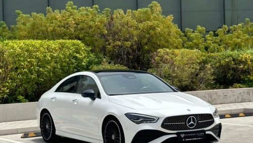 Mercedes-Benz CLA 200 Mercedes CLA 200 AMG Panoramic  2025  GCC Brand New  5 Years Agency Warranty