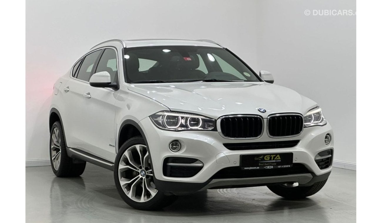 بي أم دبليو X6 2018 BMW X6 X35i Exclusive, March 2025 BMW Service Pack, Warranty, GCC