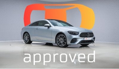 مرسيدس بنز E 450 AMG - 2 Years Approved Warranty - Approved Prepared Vehicle