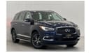 Infiniti QX60 2017 Infiniti QX60 Luxury 7 Seater, Warranty, Full Service History, Excellent Condition, GCC Specs