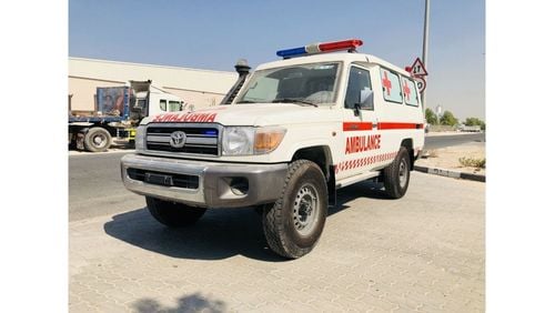 تويوتا لاند كروزر هارد توب TOYOTA LAND CRUISER 4.0 V6 PETROL WITH BASIC LIFE SUPPORT AMBULANCE 2023 MODEL