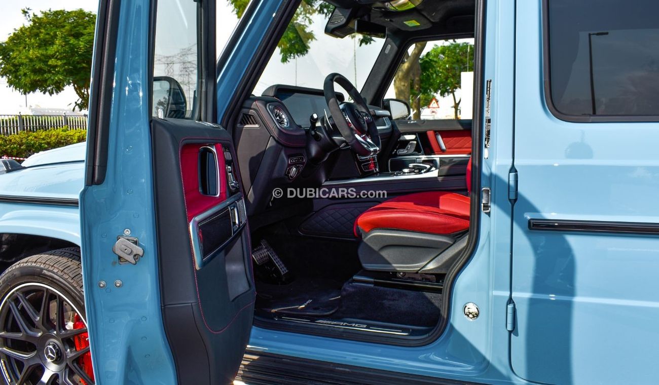 Mercedes-Benz G 63 AMG Amazing Price | Mercedes-Benz G63 AMG | China Blue | V8 Biturbo | Fully Carbon | Night Package | 202