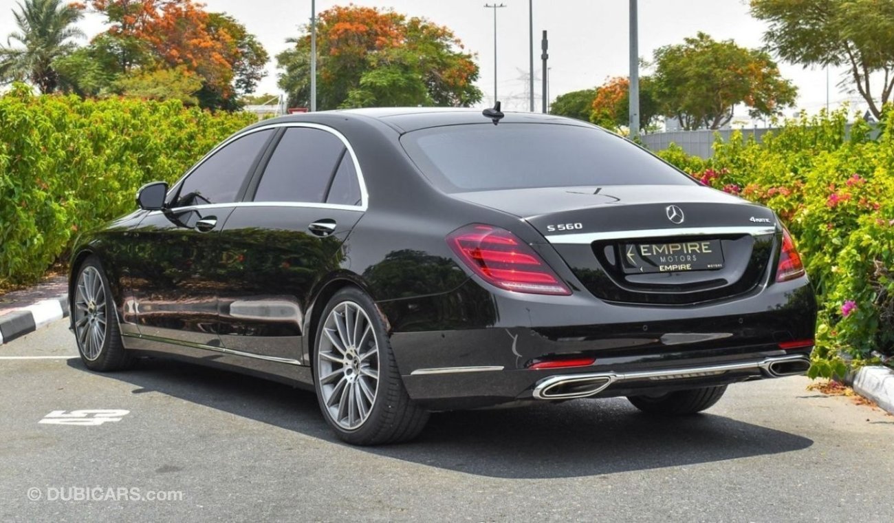 Mercedes-Benz S 560 Std Mercedes S560 AMG / 2019 / Korean