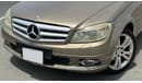 Mercedes-Benz C200 GCC 2010 1.8L 4 Cylinders In Good Condition