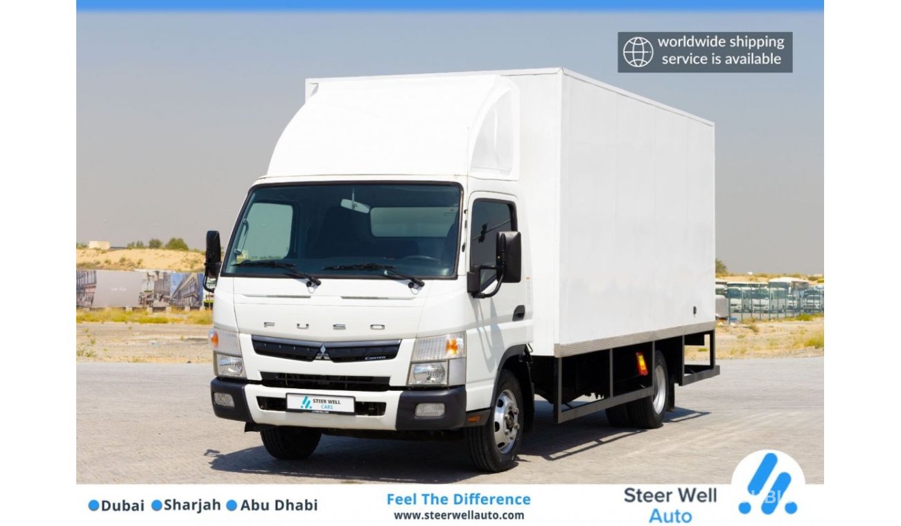 ميتسوبيشي كانتر 2021 Fuso Pick Up with Dry Box 3.0L - Like New Condition - GCC - Book Now!