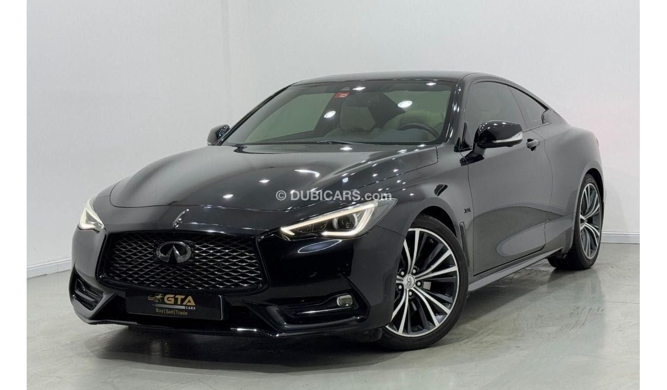 Infiniti Q60 Premium Luxury 3.0L 2017 Infiniti Q60 Premium 3.0t, Full Infiniti Service History, Low Kms