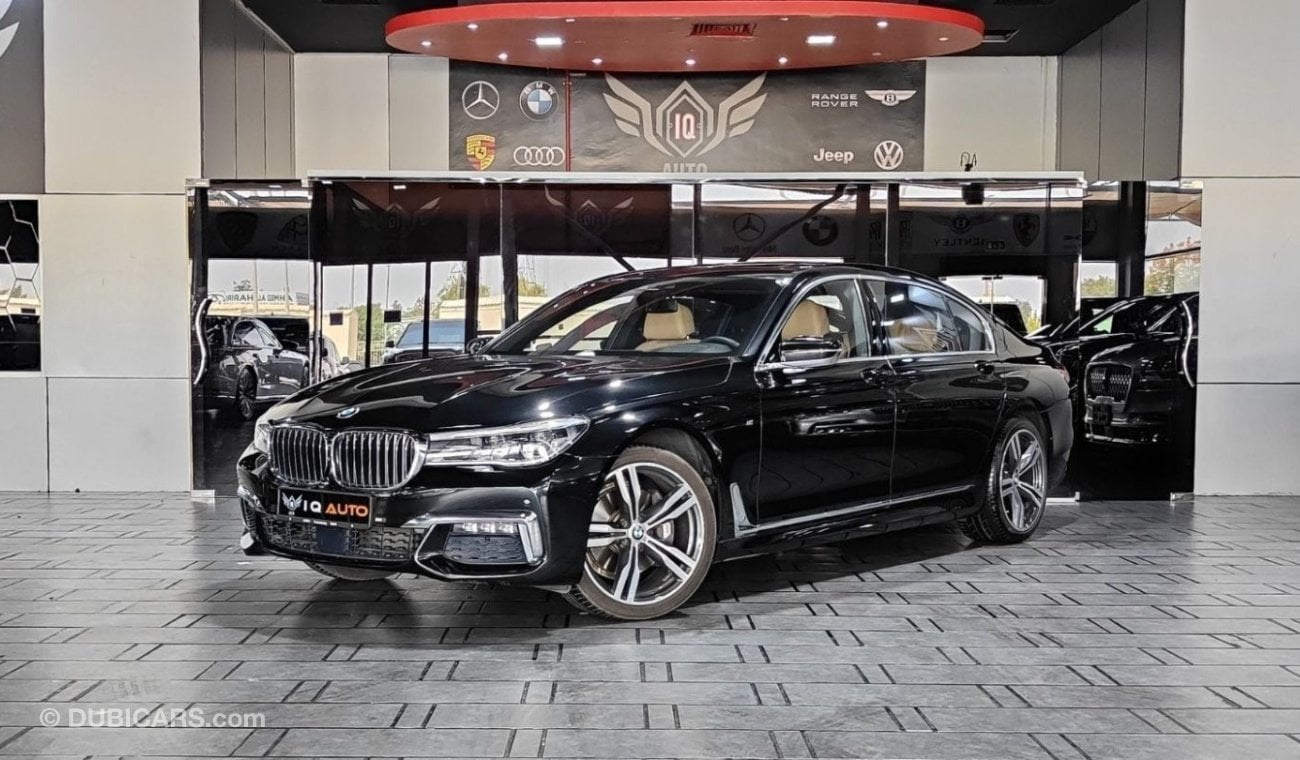 BMW 740Li M Sport AED 2,700 P.M | 2016 BMW 740Li M-SPORT | UNDER WARRANTY | GCC | VIP FULLY LOADED