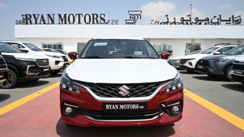 سوزوكي بالينو Suzuki Baleno 1.5L Petrol, Hatchback, FWD, 5Doors, Model 2024 Color Red